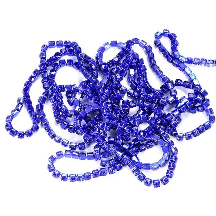 glass crystal rhinestone chain trim