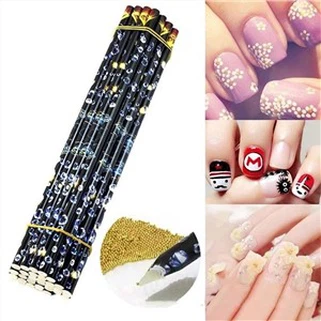 Восковая ручка со стразами